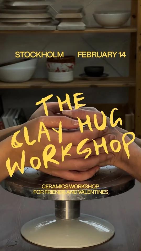 Valentines workshop: the Clay Hug ❤️🔥