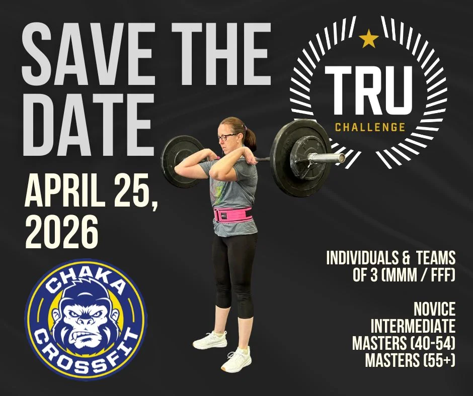 April 25 - TRU Challenge at Chaka CrossFit