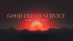 Good Friday Service