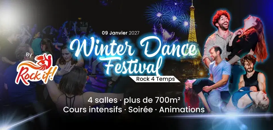 Winter Dance Festival - Rock 4 temps Moderne (Soirée grands débutants à danseurs avancés)