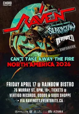 RAVEN, SLACKJAW, INFRARED, ENFORCER in Ottawa