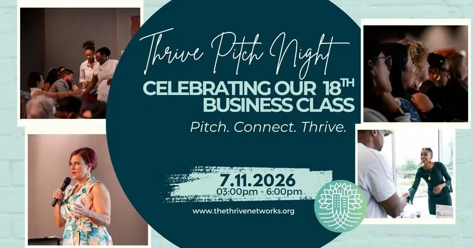 Thrive Pitch Night - Business Startup Class 18
