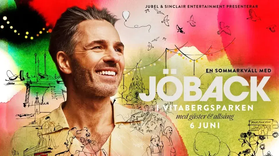 En sommarkväll med Jöback i Vitabergsparken