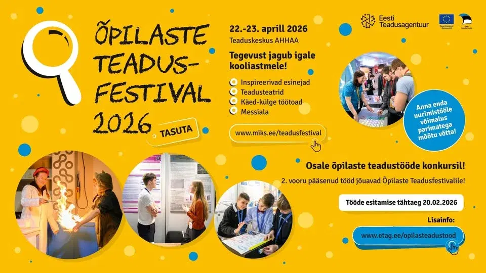 Õpilaste Teadusfestival 2026