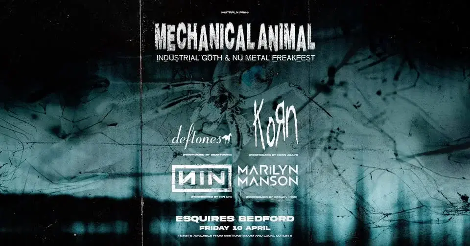 Mechanical Animal ft Korn Again - NIN UK - Deaftones - Spouky Kids | Bedford