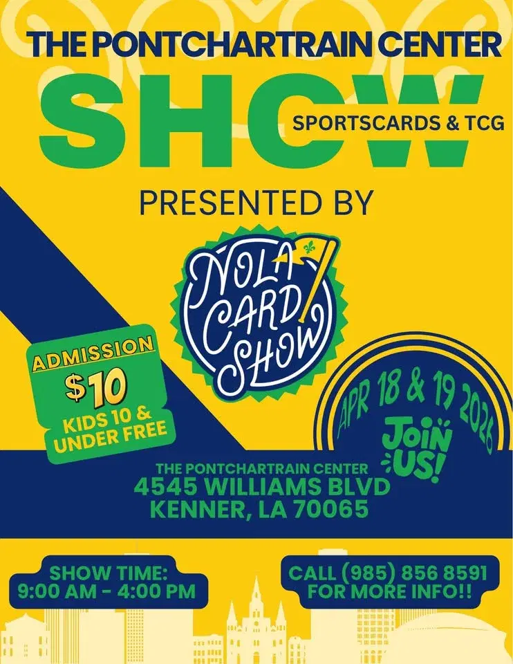 The Nola Card Show at the Pontchartrain Center