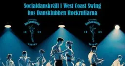 West Coast Swing danskväll 25/4 på Rockrullarna
