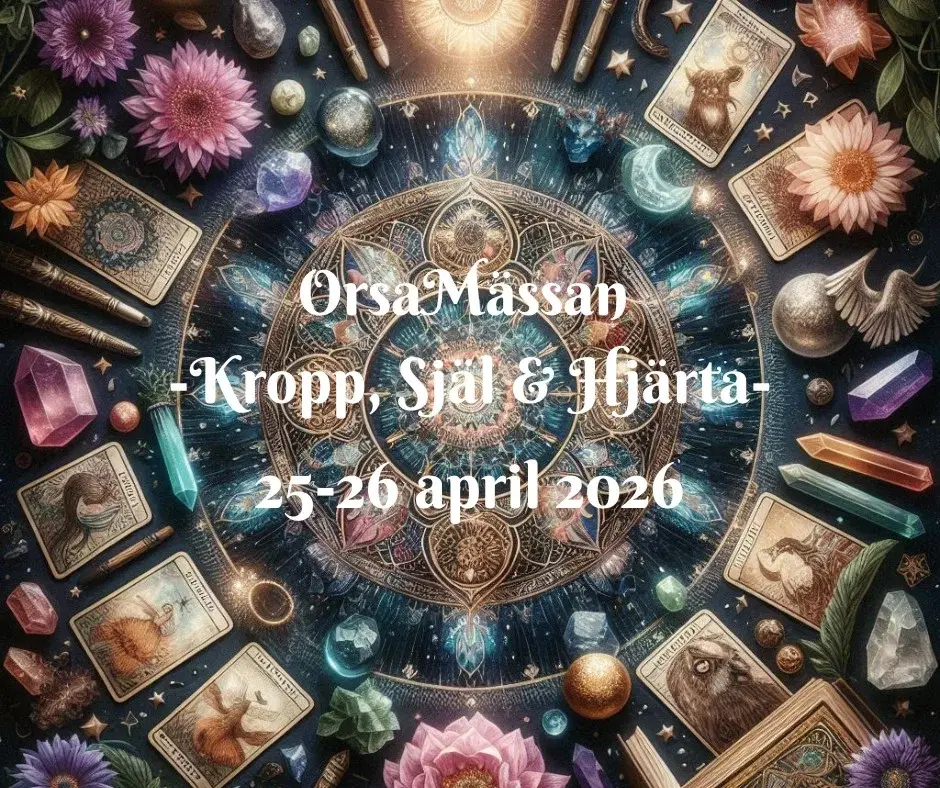 OrsaMässan -Kropp, Själ & Hjärta- 25-26 april 2026!