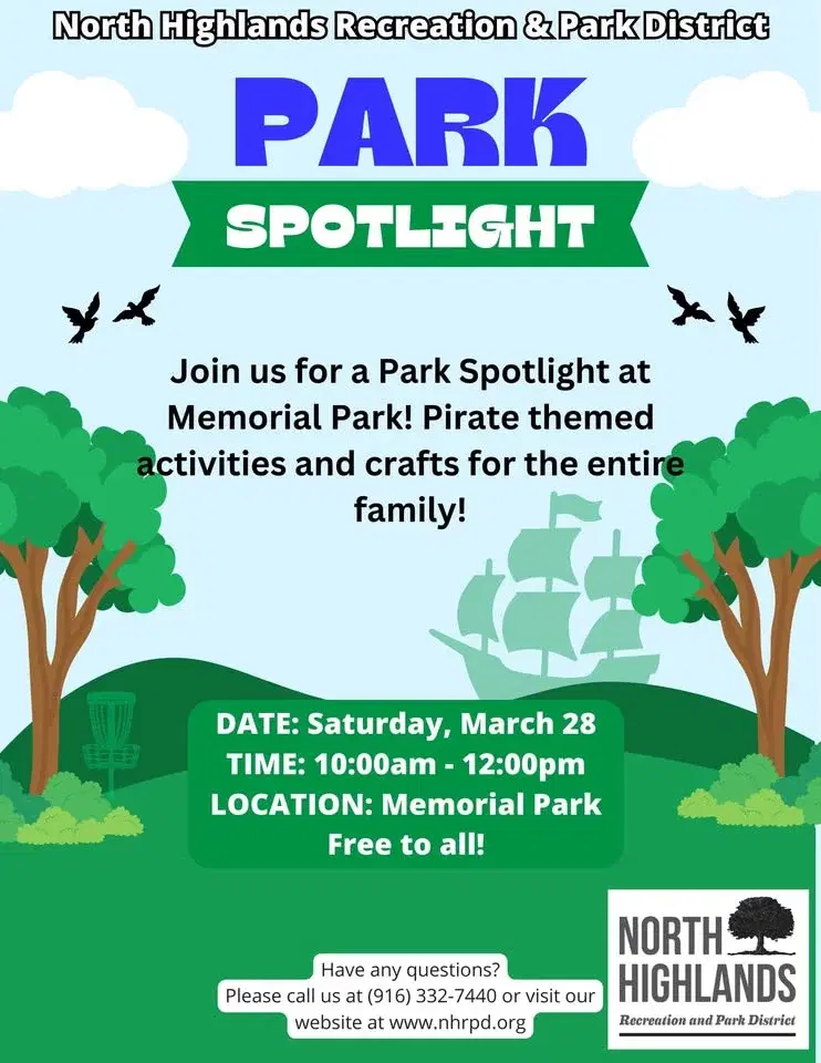 Park Spotlight at Memorial Park