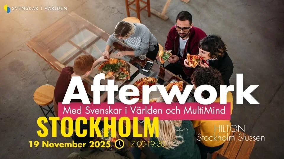 Stockholm: Afterwork med MultiMind