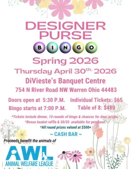 Designer Purse Bingo Spring 2026