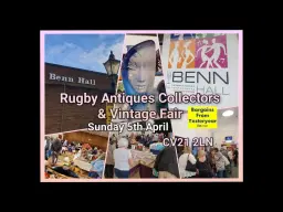 Easter 🐰 Rugby Antiques Collectors & Vintage Fair 2026