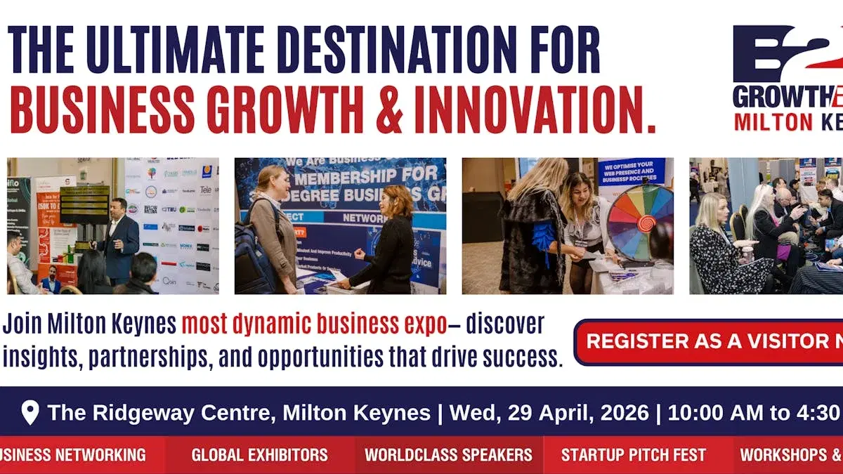 Milton Keynes B2B Growth Expo 2026 | Book Your Visitor Ticket At B2B Show