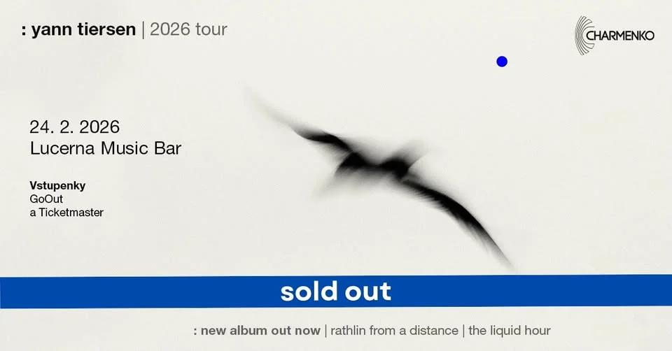 VYPRODÁNO | Yann Tiersen (FR) with support: Alice Boyd