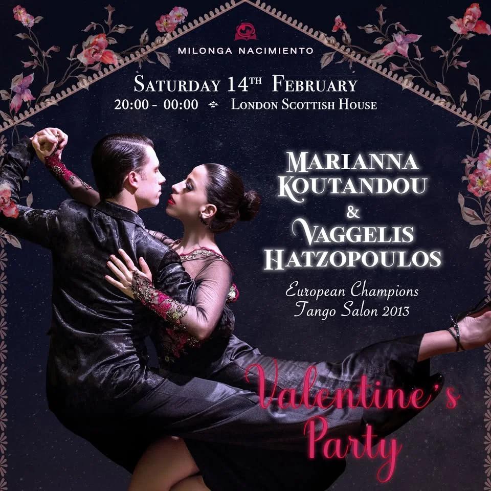 Milonga Nacimiento - February Edition 🌹 - Vaggelis Hatzopoulos & Marianna Koutandou