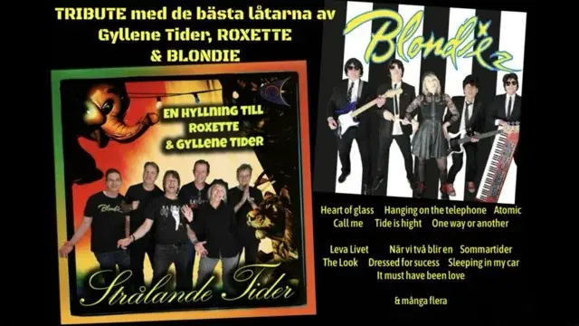 Rock, Räk & Tacoafton med Strålande tider & Blondiez