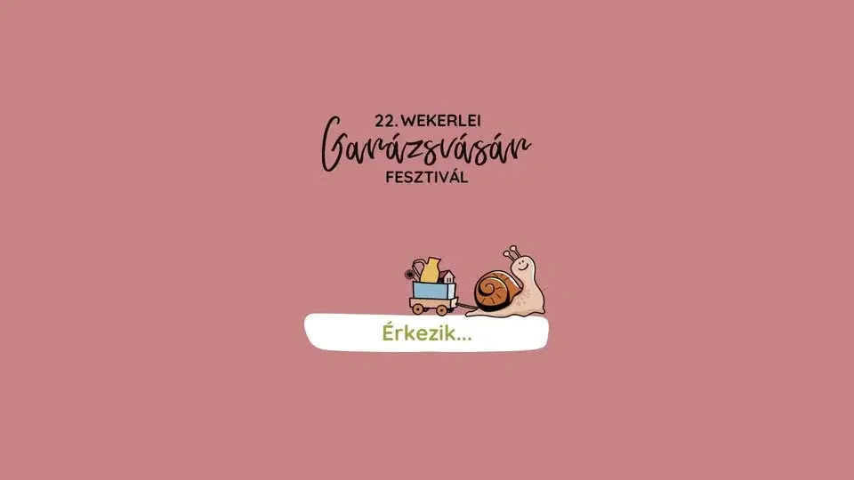 22. Wekerlei Garázsvásár Fesztivál I 2026.04.25-26.