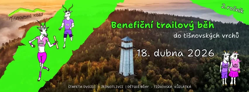 Benefiční trailový běh do tišnovských vrchů