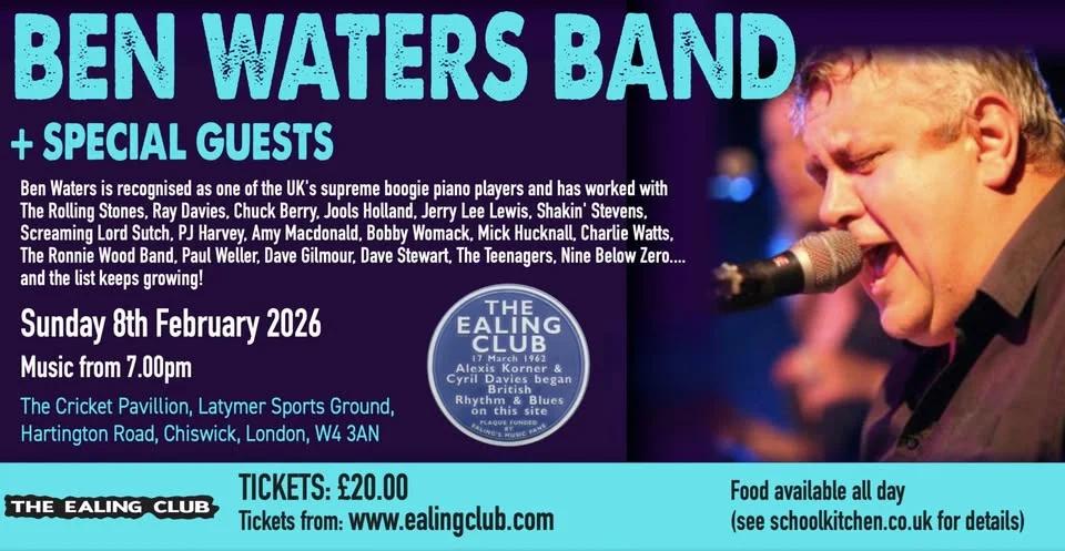The Ben Waters Band + Special Guests