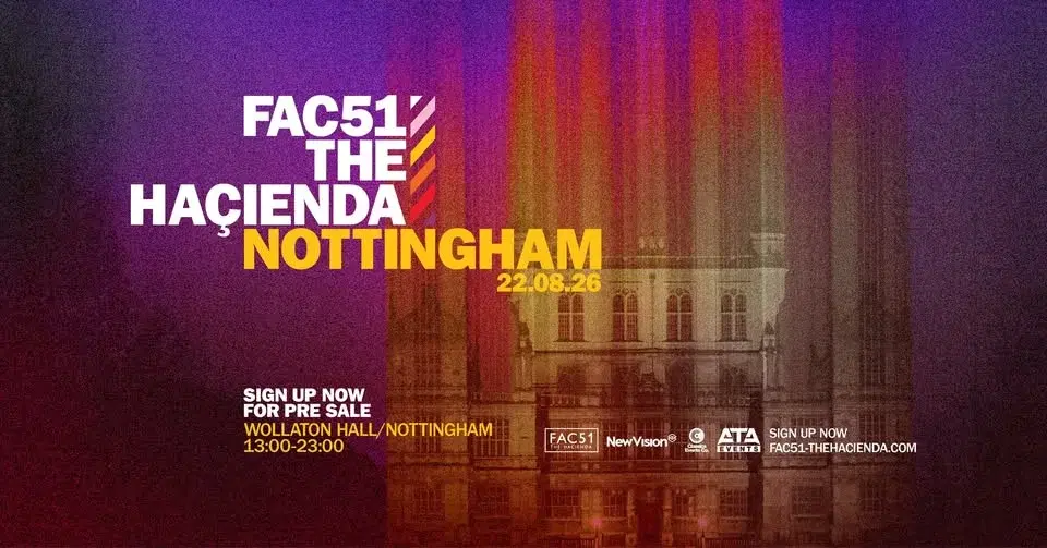 FAC51 The Haçienda At Wollaton Hall - Nottingham