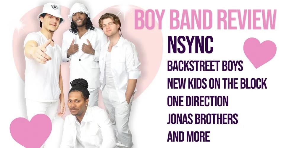 Boy Band Review at The Rails