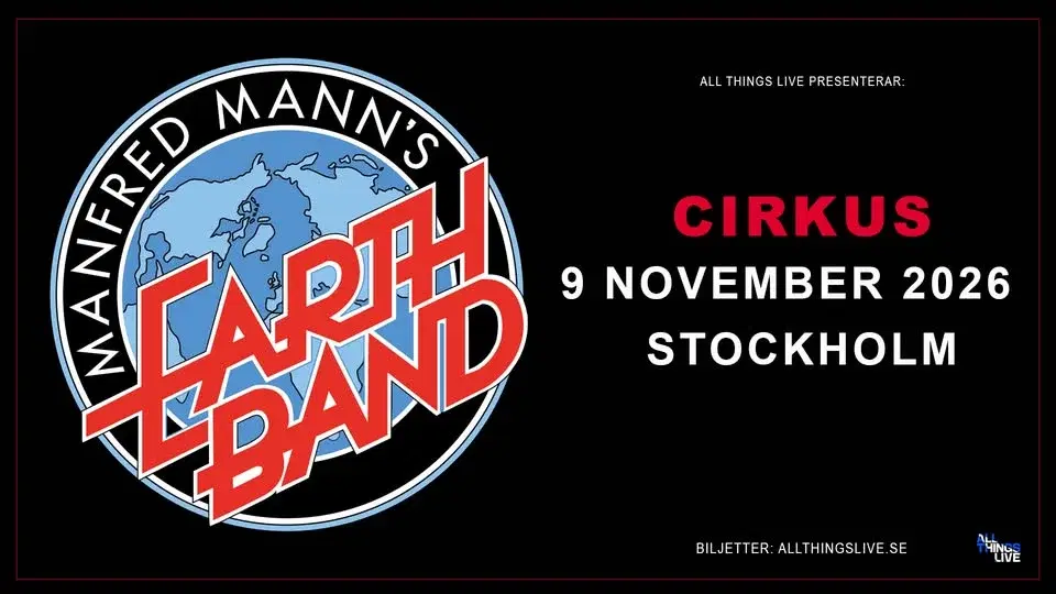 Manfred Mann’s Earth Band – 9 nov, Cirkus