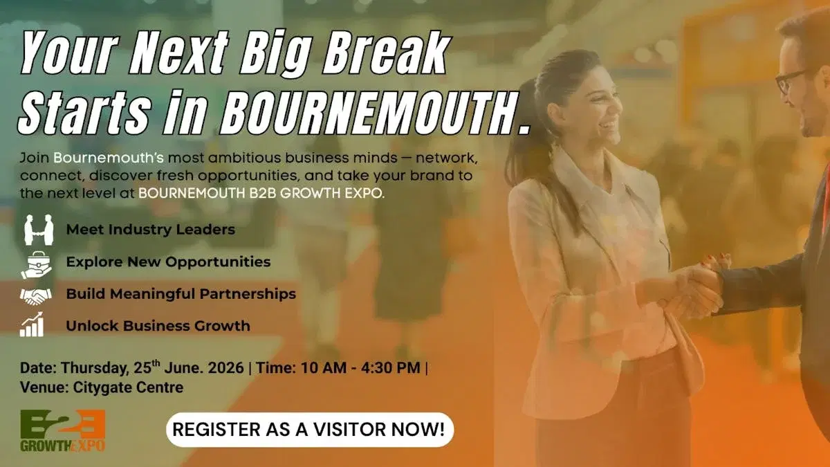 Bournemouth B2B Growth Expo 2026 | Book Your Visitor Ticket At Premier Show