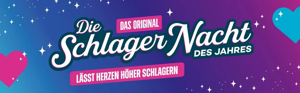 Die Schlagernacht des Jahres 2026 I Das Original