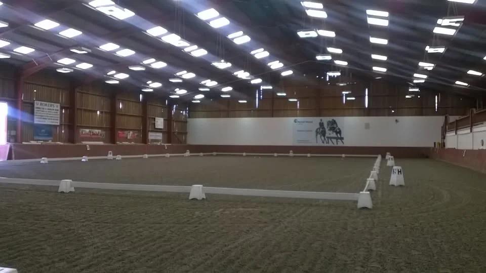 Short Dressage Arena Hire - Banner End