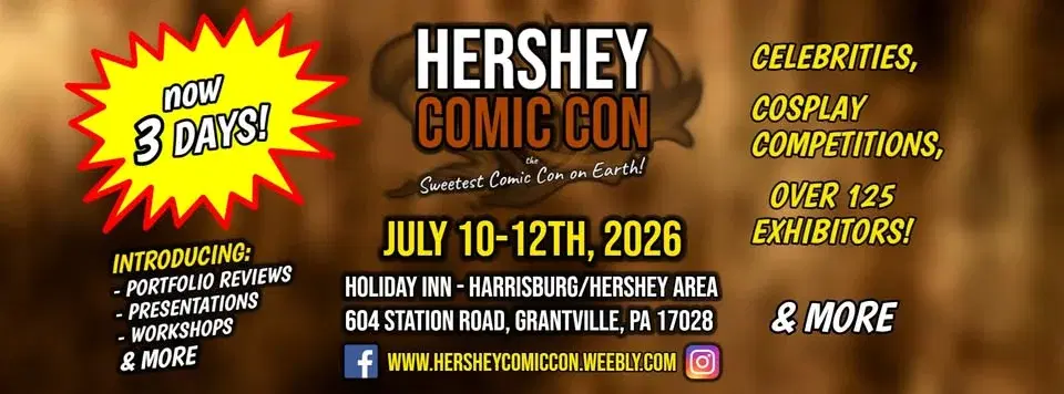 Hershey Comic Con 2026