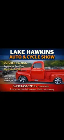 Lake Hawkins Car Show