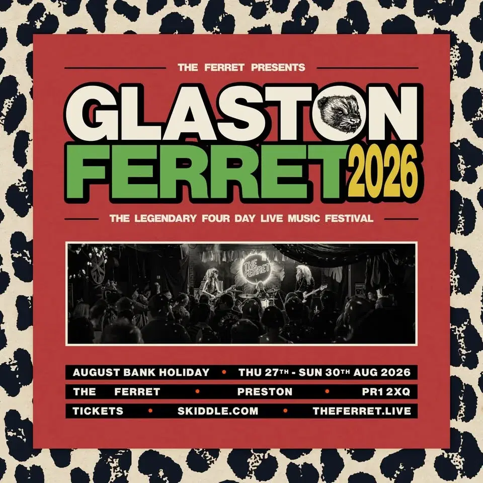 Glastonferret 2026: The ORIGINAL INDOOR TURFED Festival! *Earlybirds on sale Friday 5th at 10am!*