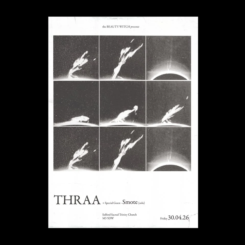 Thraa / Smote (solo set) at Salford Sacred Trinity Church 30th April