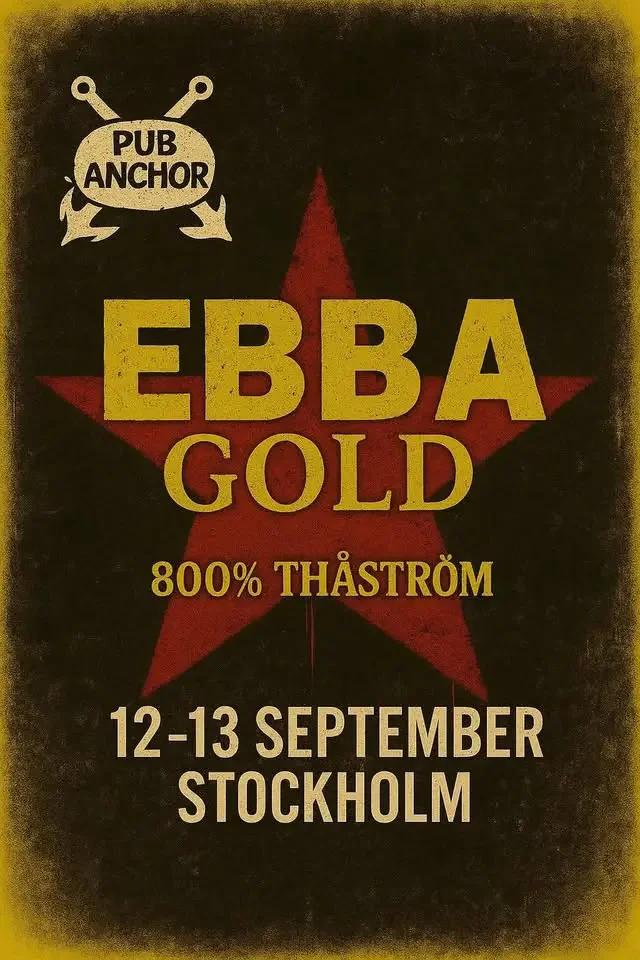 EBBA GOLD @ Pub Anchor