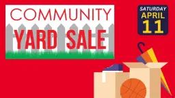 Community Yard Sale (Indoors)