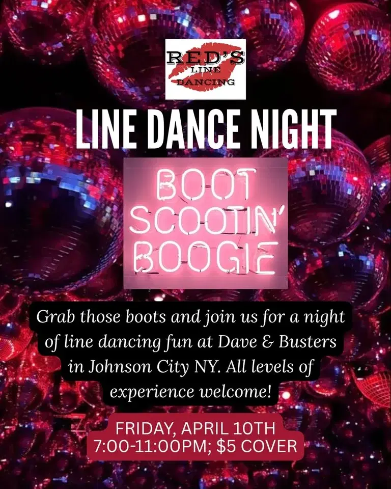 Line Dancing at Dave & Busters