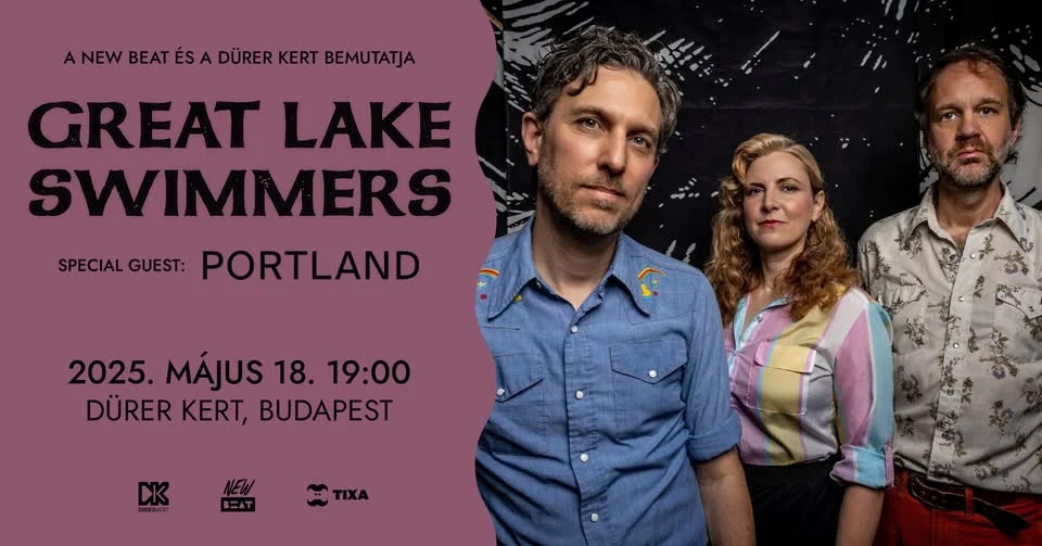 NewBeat: Great Lake Swimmers (CAN), Portland (BE) - Dürer Kert
