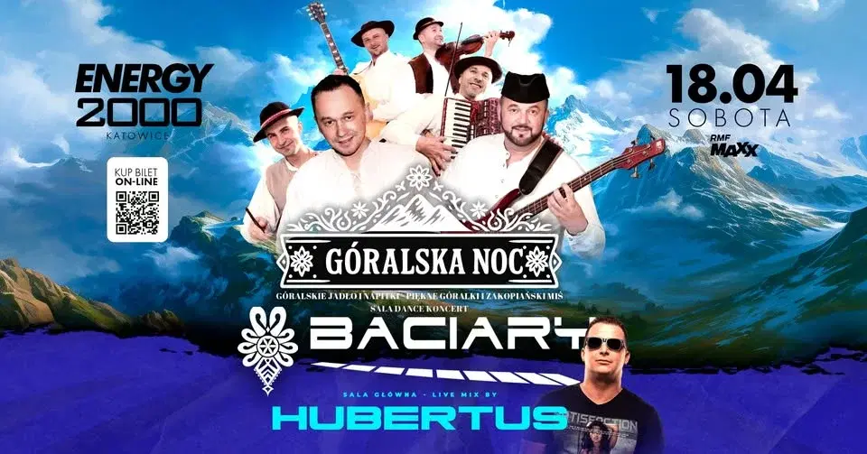 GÓRALSKA NOC ★ BACIARY ★ HUBERTUS - sala główna