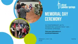 Memorial Day Ceremony