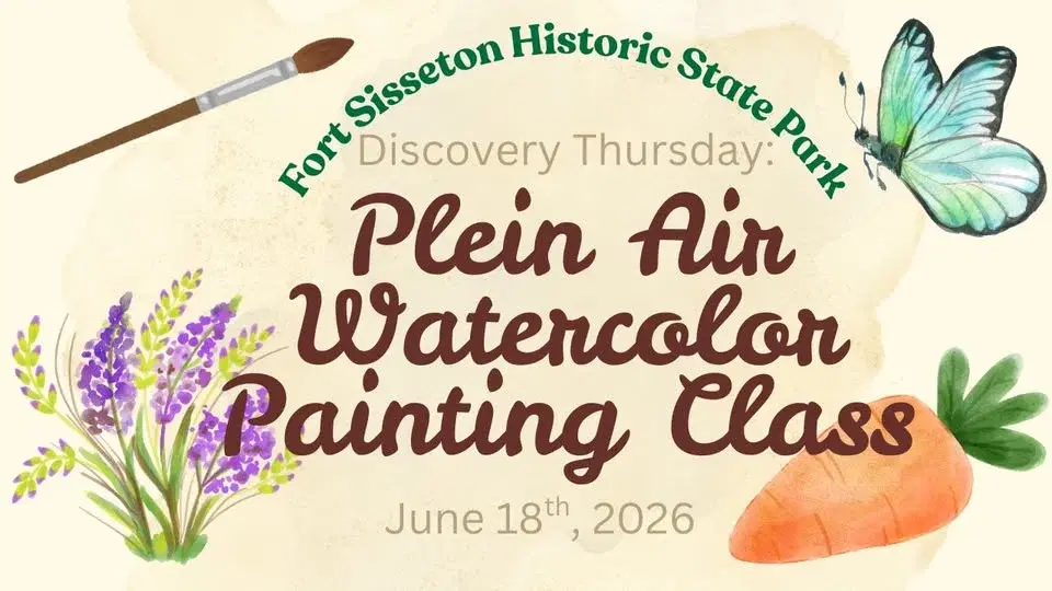 Discovery Thursday: Plein Air (Outdoor Watercolor Painting Class)