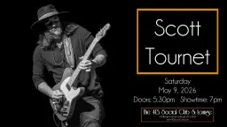 Scott Tournet at the 443 Social Club