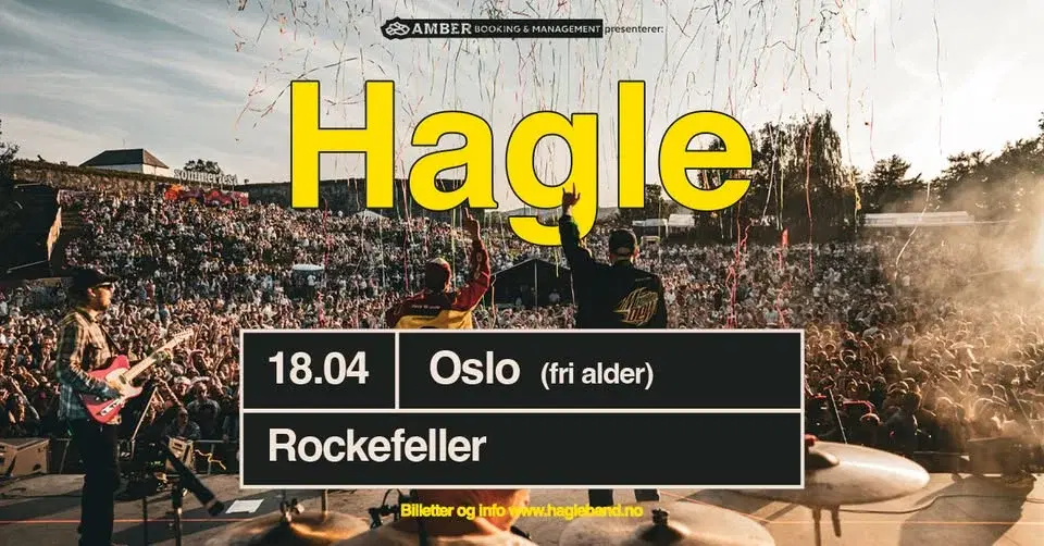 Hagle – fri alder // Rockefeller - UTSOLGT
