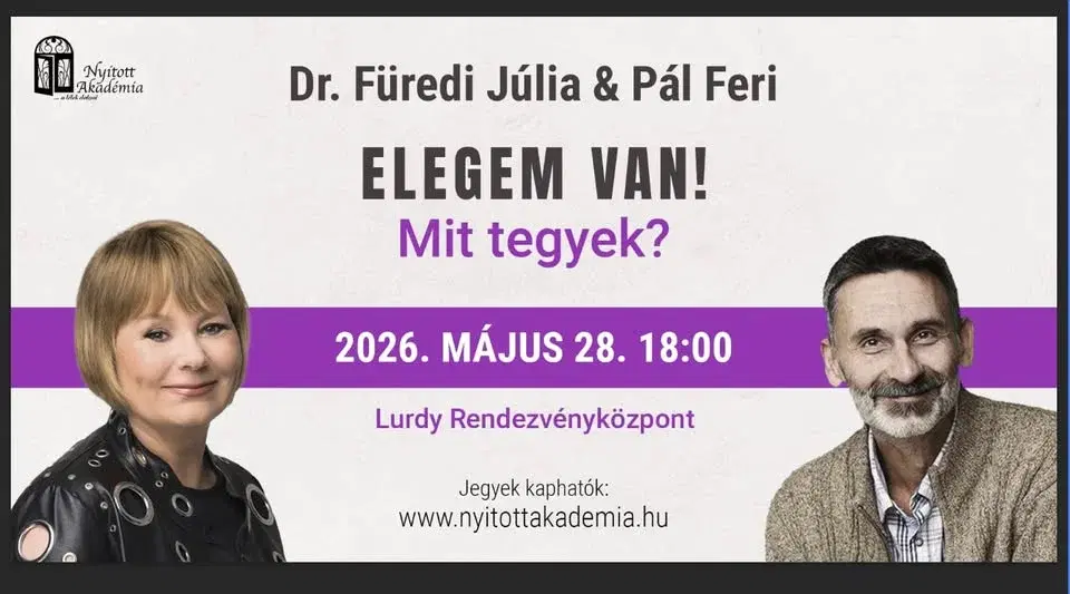 Dr. Füredi Júlia & Pál Feri: Elegem van! Mit tegyek?