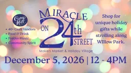 Miracle on 24th Street Makers Market