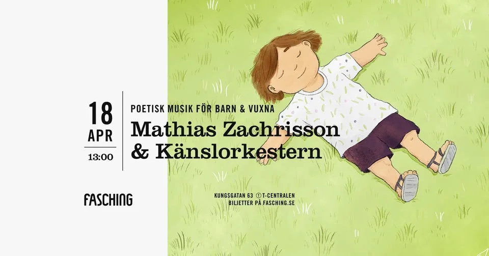 Mathias Zachrisson & Känslorkestern | Fasching, Stockholm