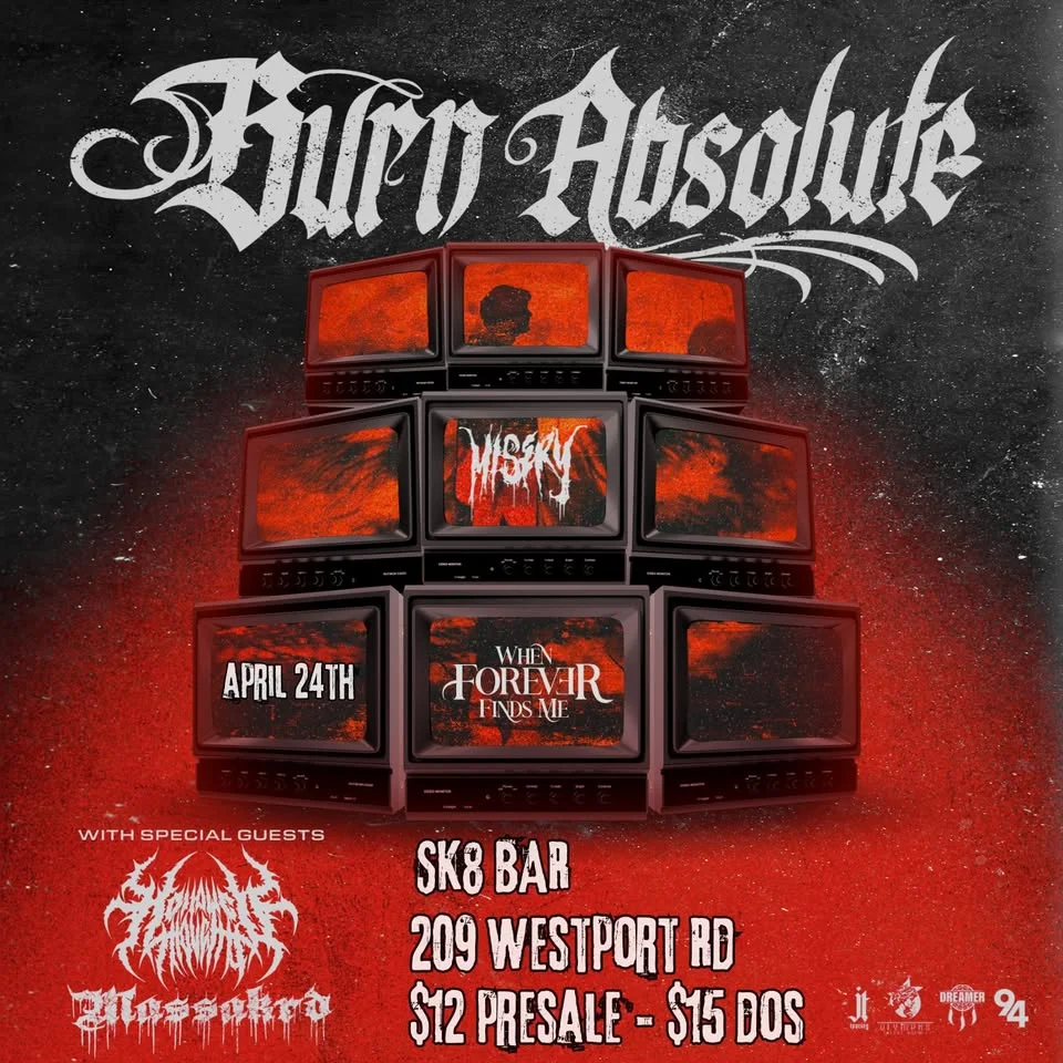 Burn Absolute + Hollowed Thoughts + Massakrd @ SK8 BAR