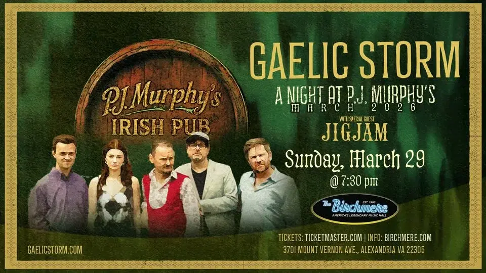 Gaelic Storm - A Night At PJ Murphy's with special guest JIGJAM