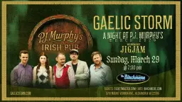 Gaelic Storm - A Night At PJ Murphy's with special guest JIGJAM