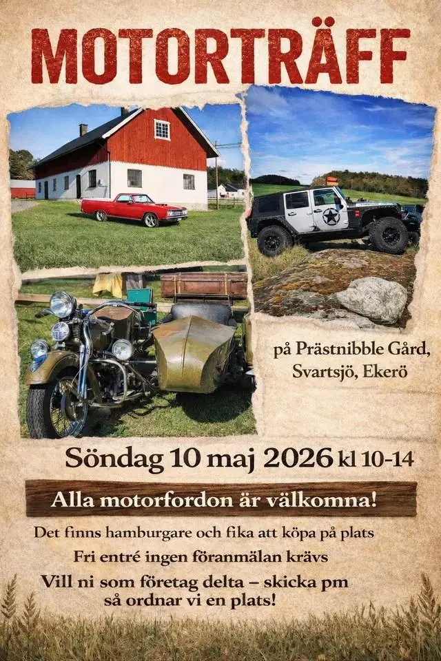 Motorträff på Prästnibble gård