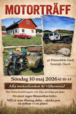 Motorträff på Prästnibble gård